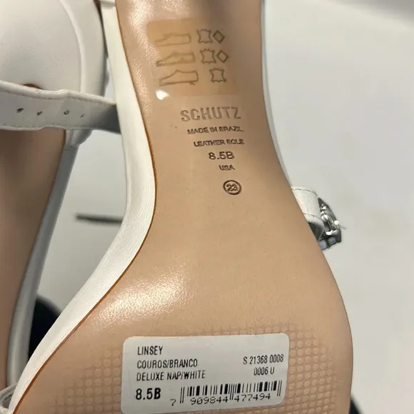 Schutz Linsey rhinestone heels