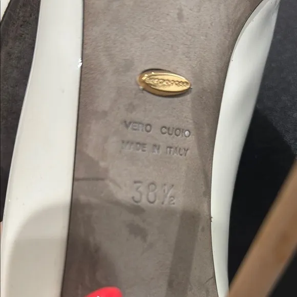 sergio rossi 38.5 (7.5) Color Block Pumps
