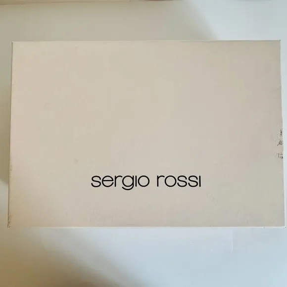 SERGIO ROSSI SHOES SR1 ADDICT GLITTER OCELOT NEW IN BOX W DUST BAG MADE IN ITALY