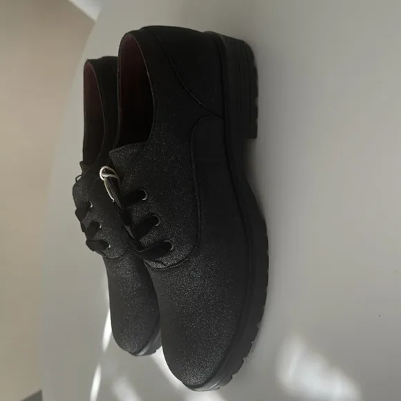 Shoes for Girls Gioseppo Collection black glitter size 37 back to school