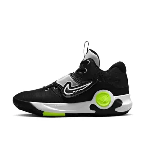 Size-12 Nike Mens KD Trey 5 X Basketball Shoes Black White Volt DD9538-007