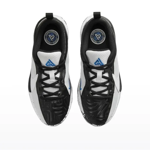 Size 5.5Y/6Y Nike Freak 5 GSBig  Kids Basketball Shoes White Black DZ4486-100