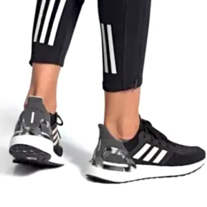 Size 8.5 womens - adidas UltraBoost 20 Black  shoes sneakers running