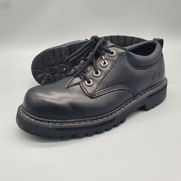 Skechers Tom Cat Oxford Dress Shoes Men 8 Black