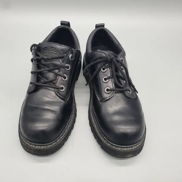 Skechers Tom Cat Oxford Dress Shoes Men 8 Black
