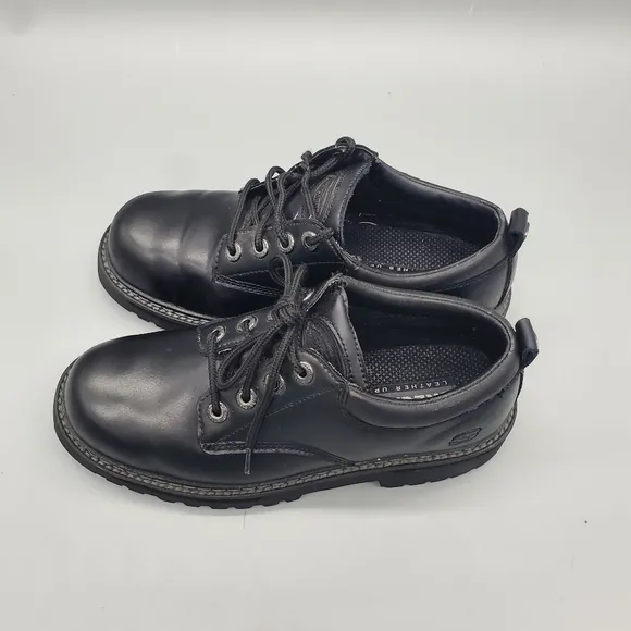 Skechers Tom Cat Oxford Dress Shoes Men 8 Black