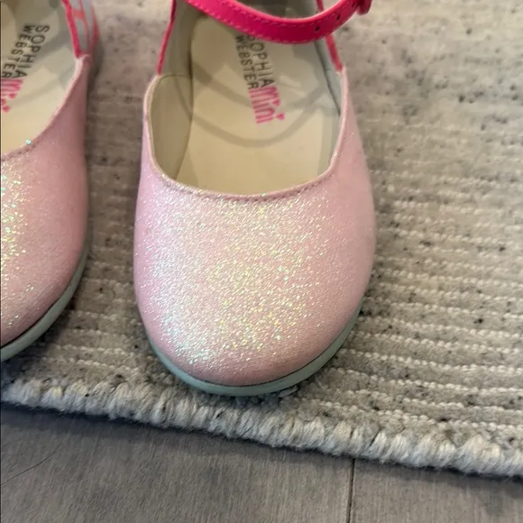 Sophia Webster Chiara Pink Dress Shoes with Butterfly Detail