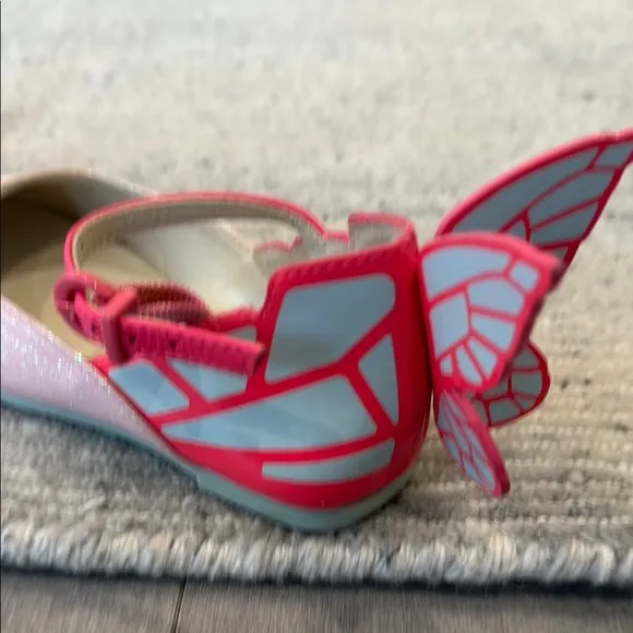 Sophia Webster Chiara Pink Dress Shoes with Butterfly Detail