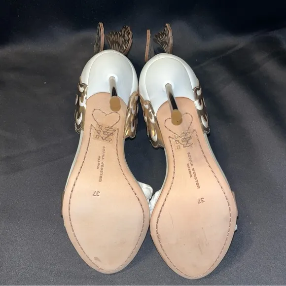 Sophia Webster Evangeline Angel Wing Sandals Woman’s Sz EU 37, US 6.5