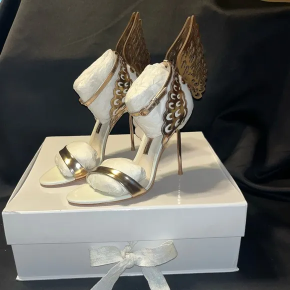 Sophia Webster Evangeline Angel Wing Sandals Woman’s Sz EU 37, US 6.5