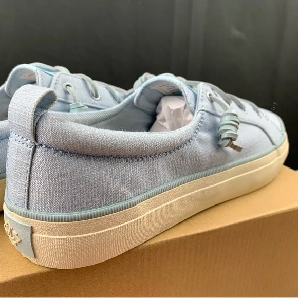 Sperry Crest Vibe Lace Shimmer Blue Women's Various Sizes