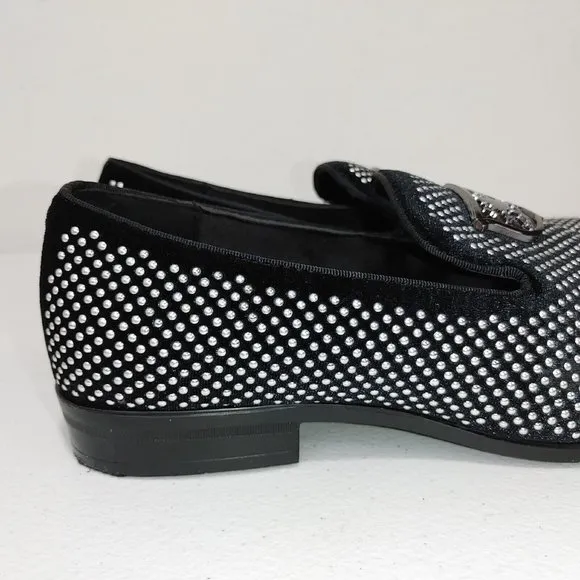 Stacy Adams Swagger Studded Dress Slip On Shoes Men's 10.5
