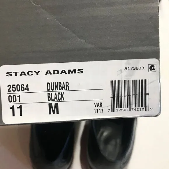 STACY ADAMS DUNBAR WINGTIP WING TIP DRESS SHOES
