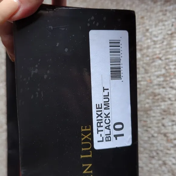 Steve Madden Luxe Black Heels with High Stiletto and Intricate Straps