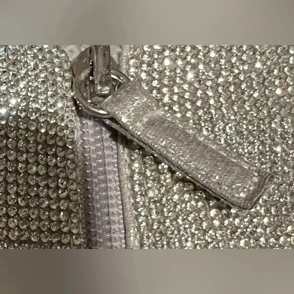 Steve Madden | NOTICED-R silver disco bootie. Size: 10.