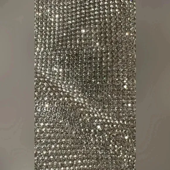 Steve Madden | NOTICED-R silver disco bootie. Size: 10.
