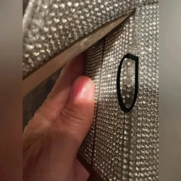 Steve Madden | NOTICED-R silver disco bootie. Size: 10.