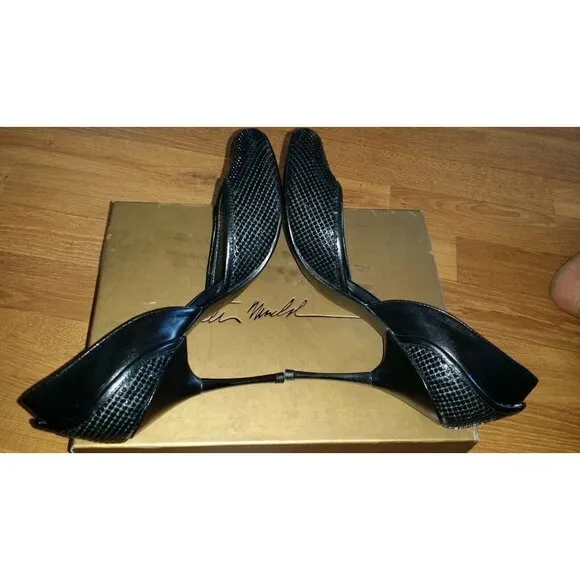 Steve Madden Sequin Pumps Heels Shoe Black Women Size 8 US New In Box