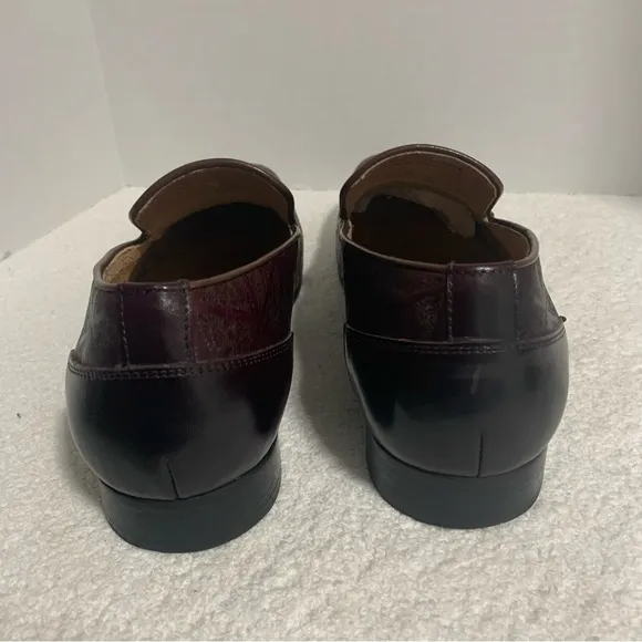 Steven Land purple men's dress shoes Leather size‎ 10M