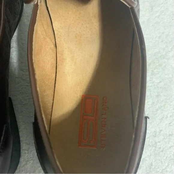 Steven Land purple men's dress shoes Leather size‎ 10M