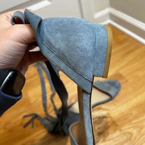 Stuart Weitzman Corbata Suede  Sandals Size 8.5