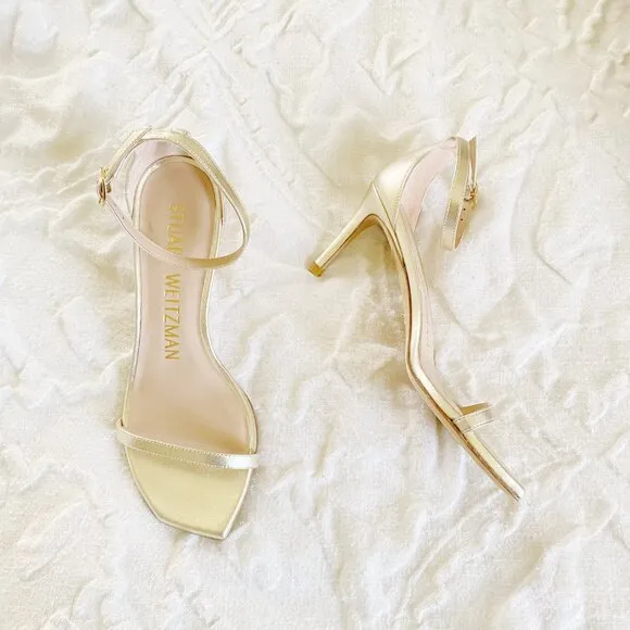 Stuart Weitzman Nudistcurve 75 Sandal Size 5
