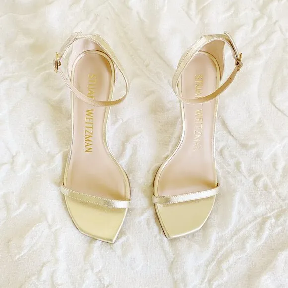 Stuart Weitzman Nudistcurve 75 Sandal Size 5