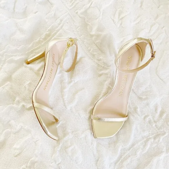 Stuart Weitzman Nudistcurve 75 Sandal Size 5