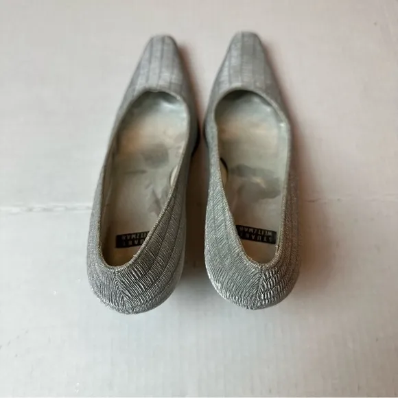 Stuart Weitzman vintage metallic pumps