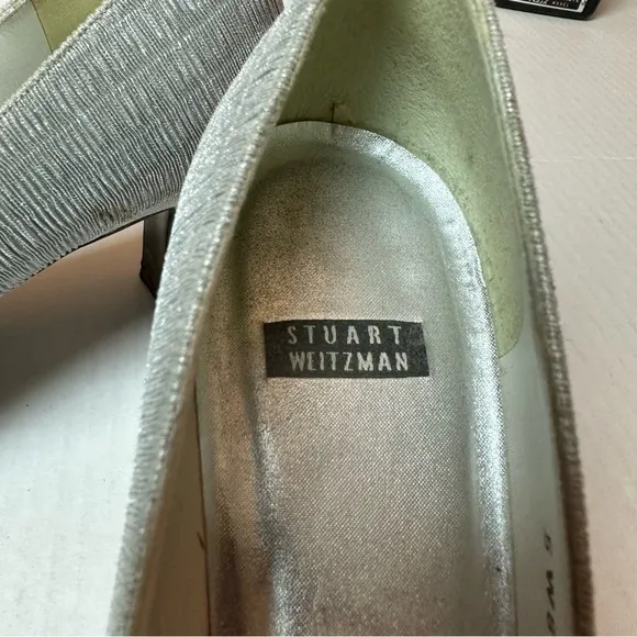 Stuart Weitzman vintage metallic pumps