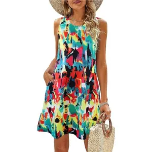 Summer Dresses for Women Beach 05 Colorful