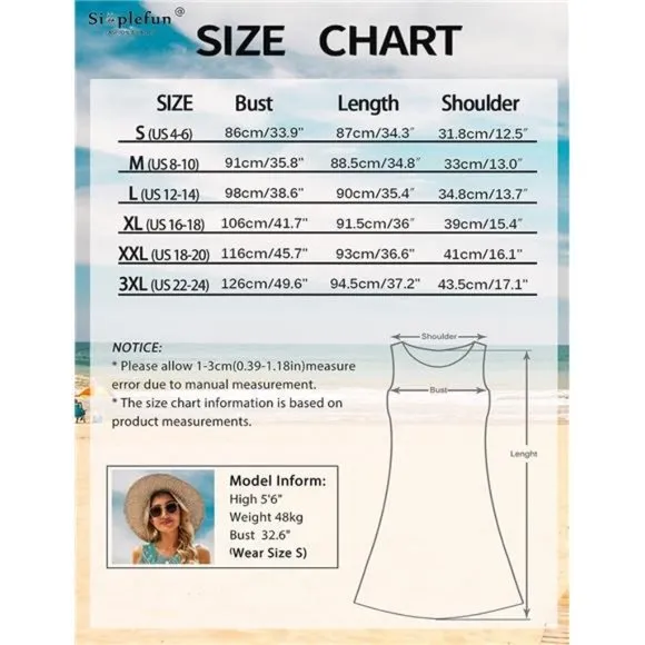 Summer Dresses for Women Beach 05 Colorful
