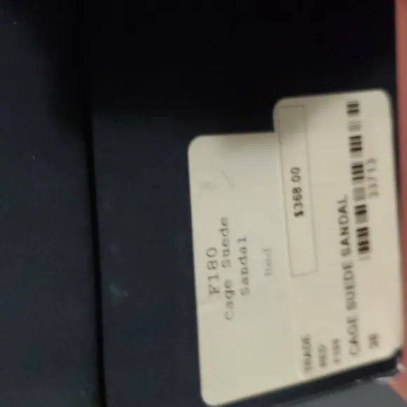 Sz 38 NIB $368 Trademark flats