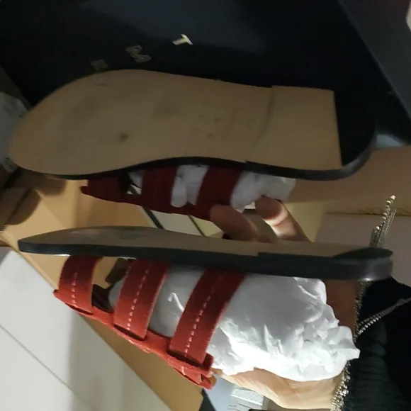 Sz 38 NIB $368 Trademark flats