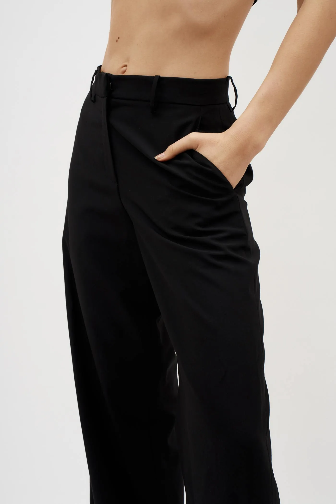 Tailored Black Trousers
