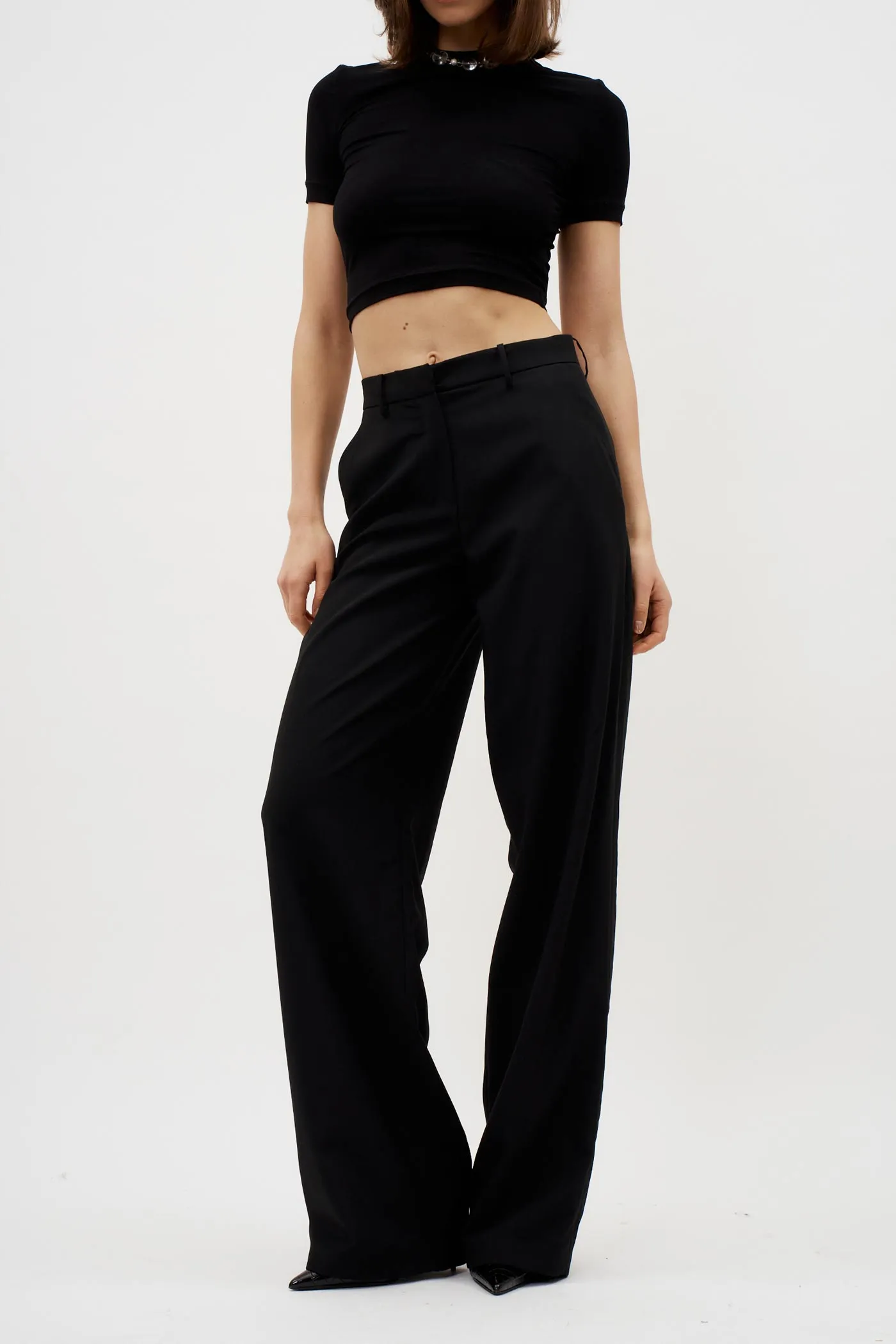 Tailored Black Trousers