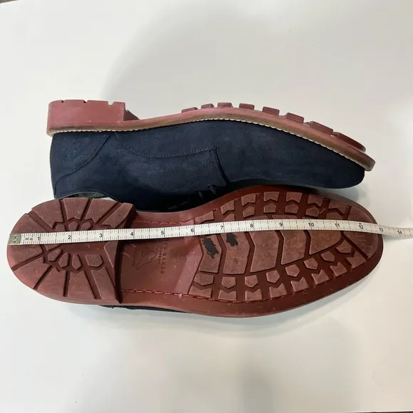 Ted Baker Men’s Blue Suede Tie Up Shoes