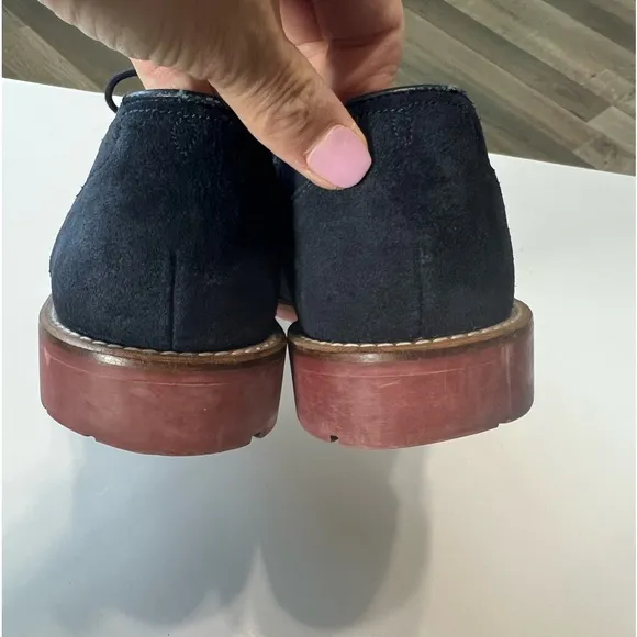 Ted Baker Men’s Blue Suede Tie Up Shoes