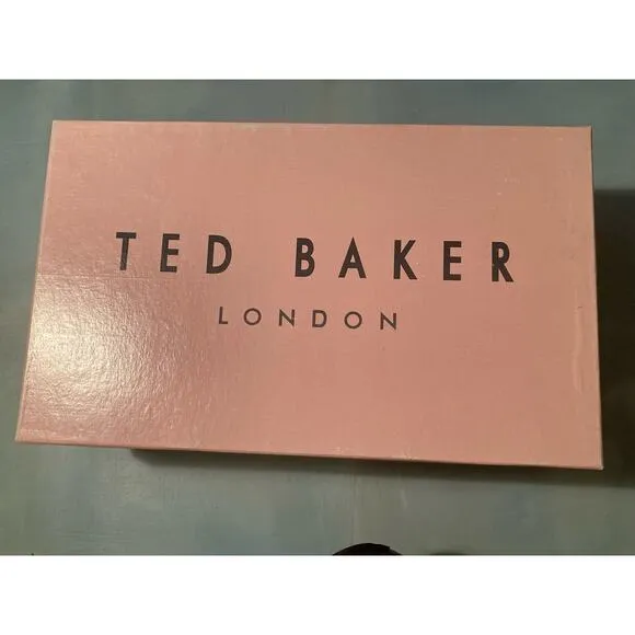 Ted Baker T-Strap Heels Vintage 00s 1940's Vibe ~ Leather &amp; Satin! Sz 40
