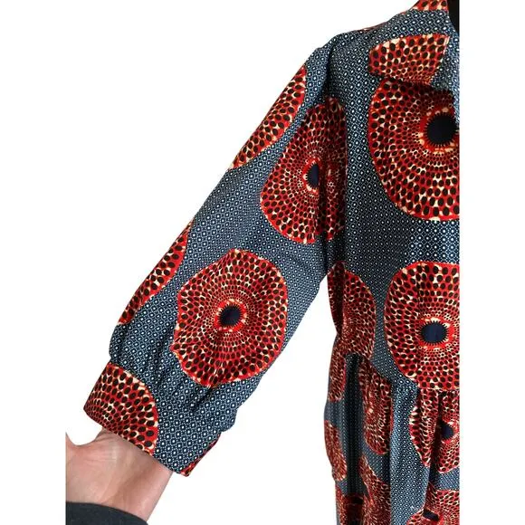 The OULA Maxi Print Dress - Size Medium - Never Worn