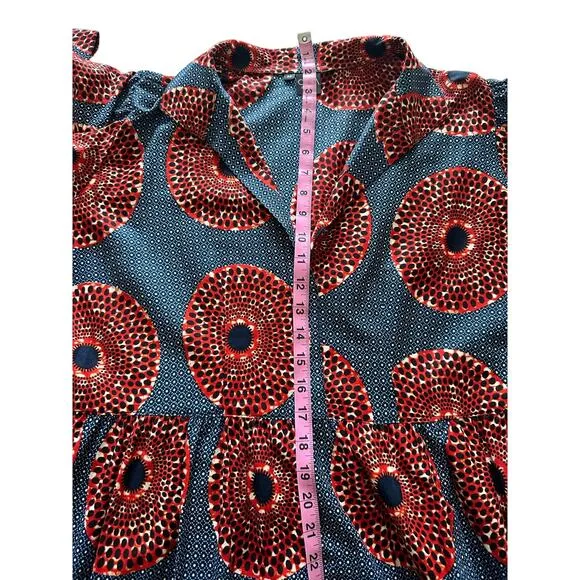 The OULA Maxi Print Dress - Size Medium - Never Worn
