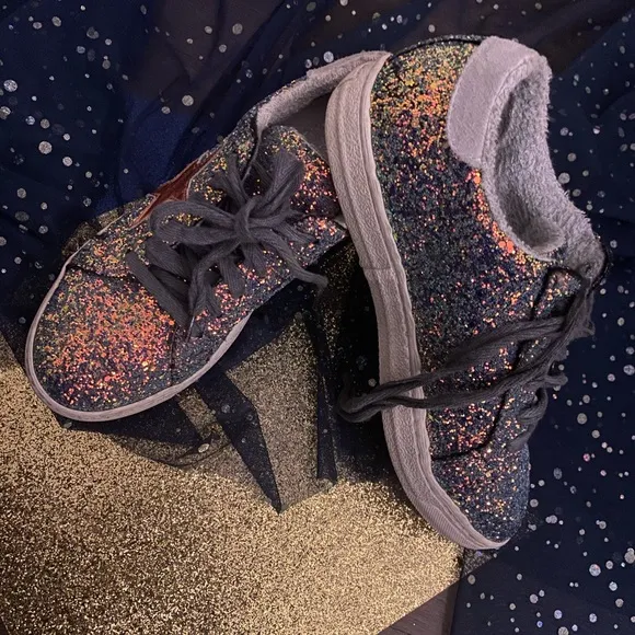 THE SHOE BOX ITALIAN STAR GLITTER Sneakers GORG