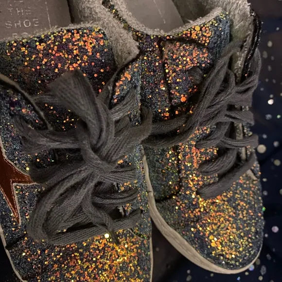 THE SHOE BOX ITALIAN STAR GLITTER Sneakers GORG