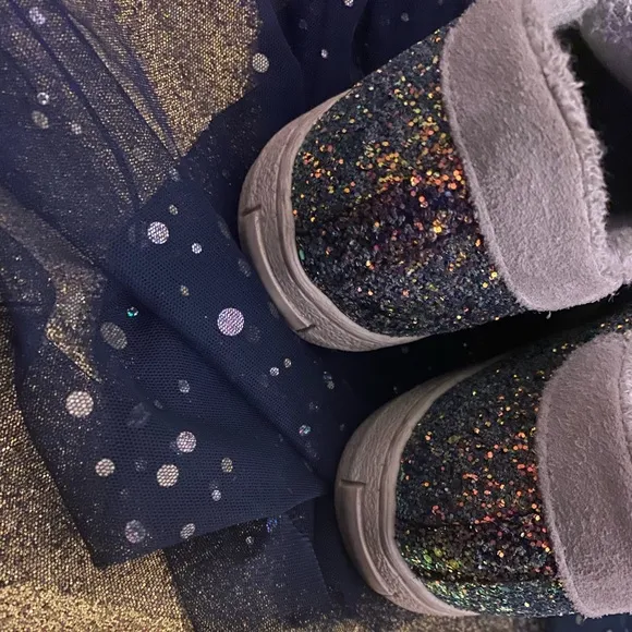 THE SHOE BOX ITALIAN STAR GLITTER Sneakers GORG
