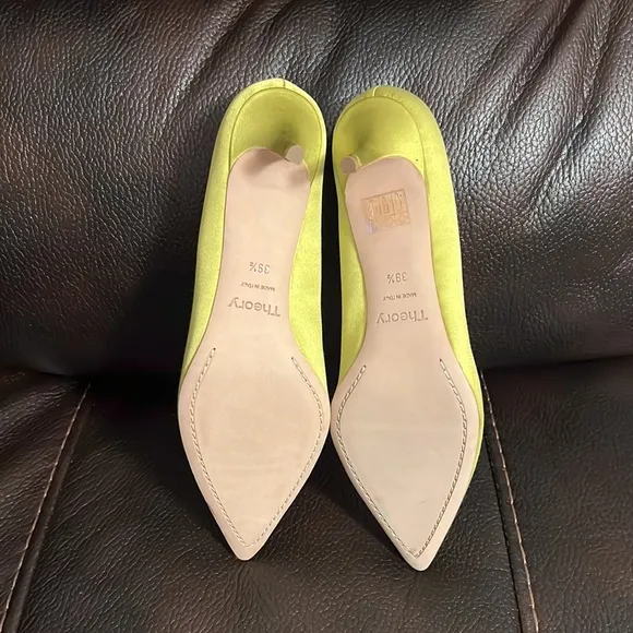 Theory women’s silk city 55 pump heels NEW