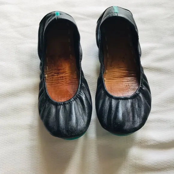 Tieks Black Ballet Flats