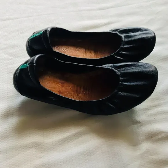 Tieks Black Ballet Flats