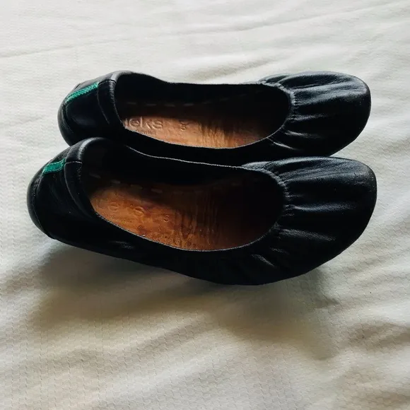 Tieks Black Ballet Flats