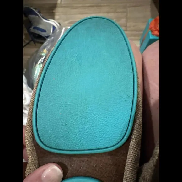 Tieks Brentwood Folding Flats US 9 With‎ Box, Dust Bag and Flower.