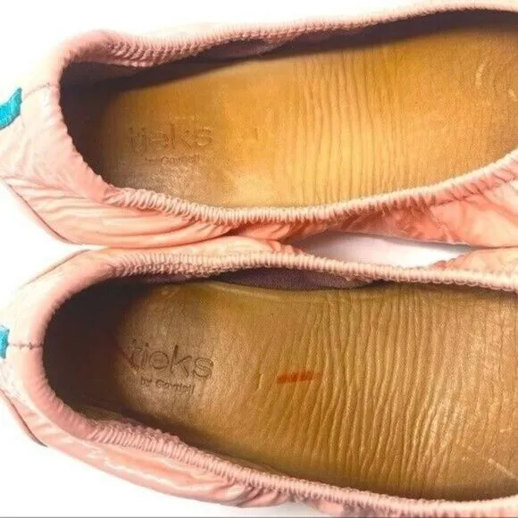 Tieks girls cotton candy ballerina flats US1 BoxY